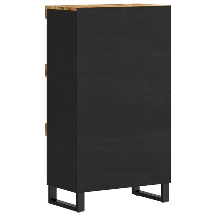 Armoire latérale 60x33x107 cm bois massif de manguier - Photo n°4