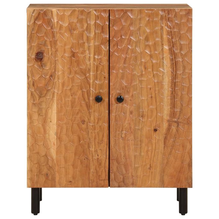 Armoire latérale 60x33x75 cm bois massif d'acacia - Photo n°5