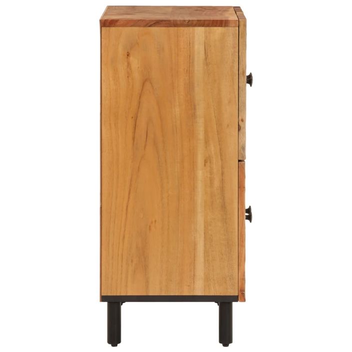 Armoire latérale 60x33x75 cm bois massif d'acacia - Photo n°6