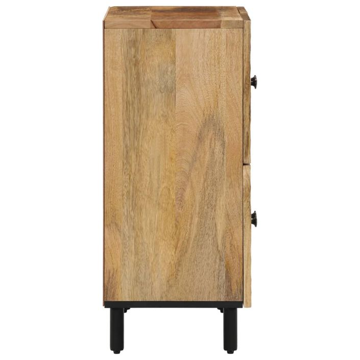 Armoire latérale 60x33x75 cm bois massif de manguier - Photo n°4