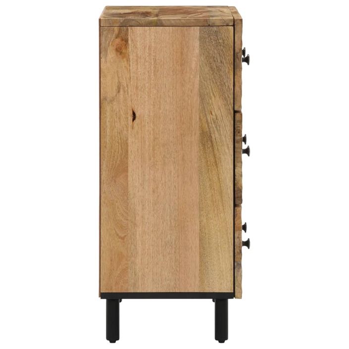 Armoire latérale 60x33x75 cm bois massif de manguier - Photo n°6