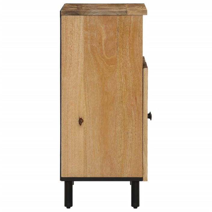 Armoire latérale 60x33x75 cm bois massif de manguier - Photo n°4