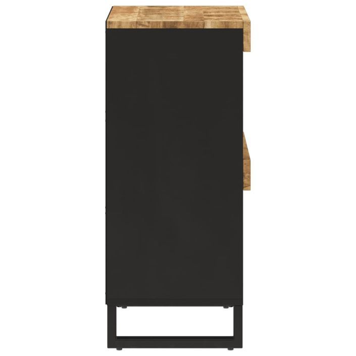 Armoire latérale 60x33x75 cm bois massif de manguier - Photo n°4