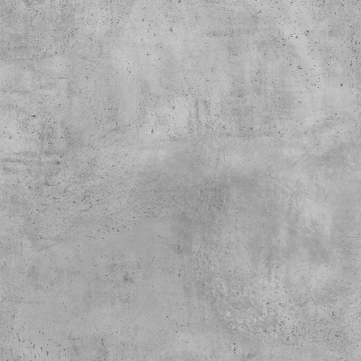 Armoire latérale avec tiroir gris béton 40x50x75 cm - Photo n°10