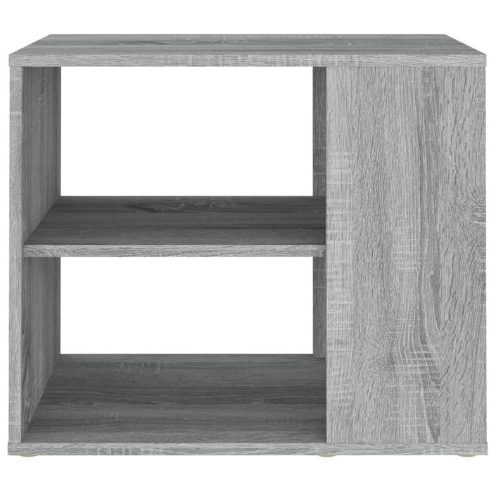 Armoire latérale Sonoma gris 60x30x50 cm Bois d'ingénierie - Photo n°3