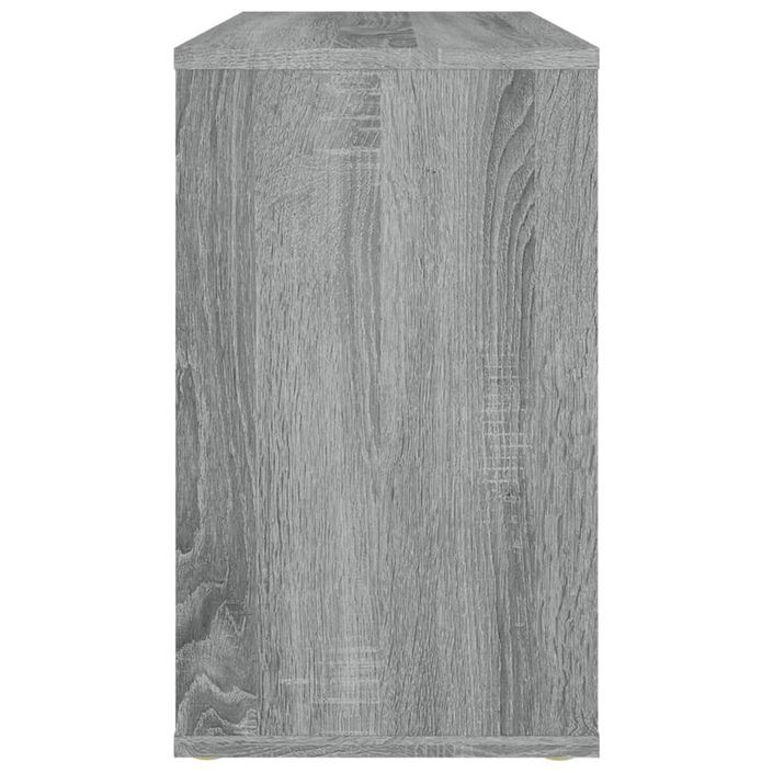 Armoire latérale Sonoma gris 60x30x50 cm Bois d'ingénierie - Photo n°4