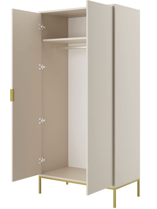 Armoire moderne Kristina 100 cm - Photo n°2