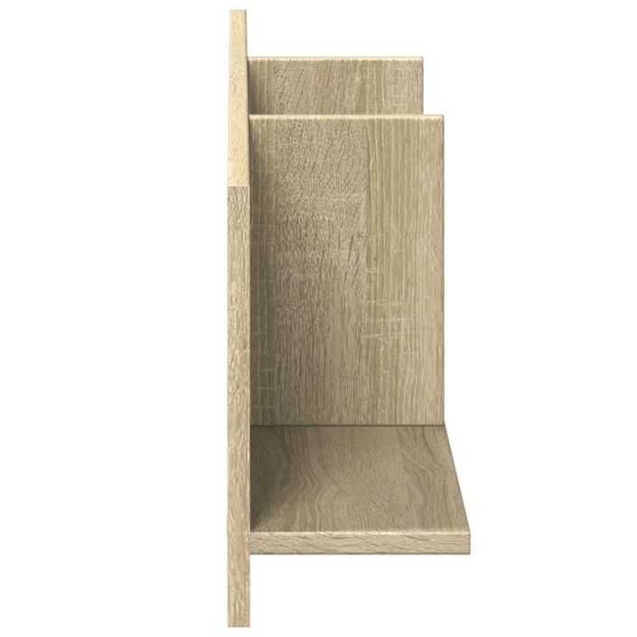 Armoire murale 100x16,5x30 cm chêne sonoma bois d'ingénierie - Photo n°5