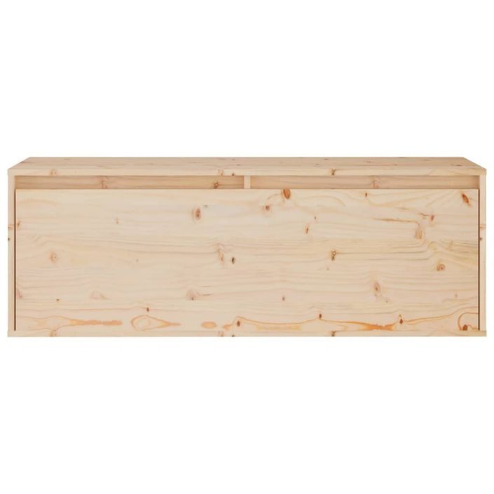 Armoire murale 100x30x35 cm Bois de pin massif - Photo n°5