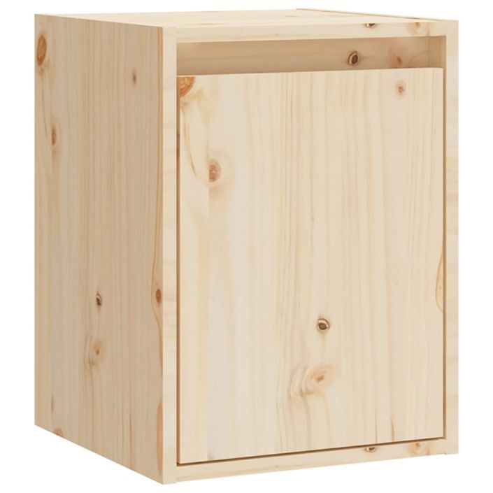 Armoire murale 30x30x40 cm Bois de pin massif - Photo n°2