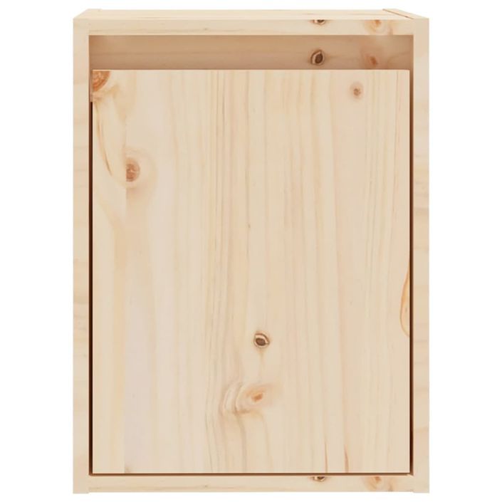 Armoire murale 30x30x40 cm Bois de pin massif - Photo n°5