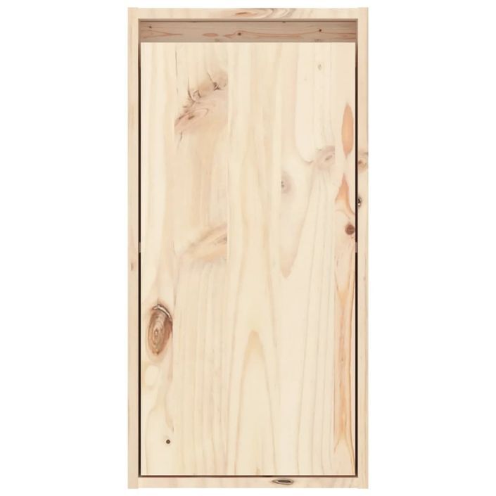 Armoire murale 30x30x60 cm Bois de pin massif - Photo n°3