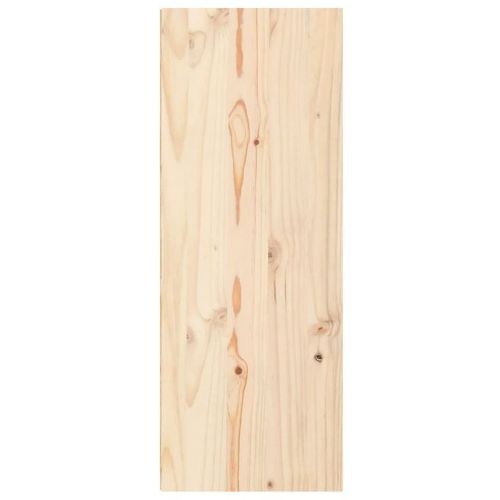 Armoire murale 30x30x80 cm Bois de pin massif - Photo n°7