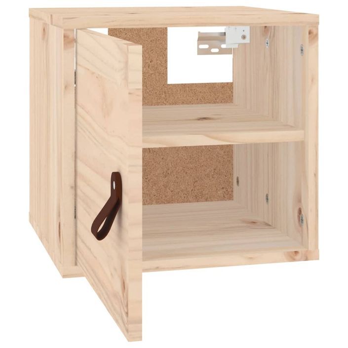 Armoire murale 31,5x30x30 cm Bois de pin massif - Photo n°5