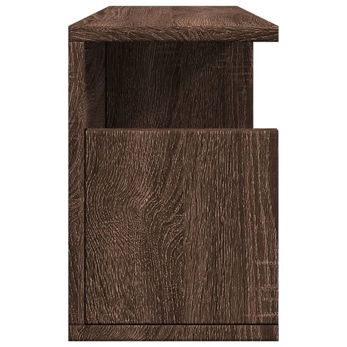 Armoire murale 60x20x30 cm chêne marron bois d'ingénierie - Photo n°5