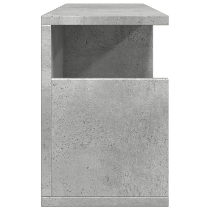 Armoire murale 60x20x30 cm gris béton Bois d'ingénierie - Photo n°5