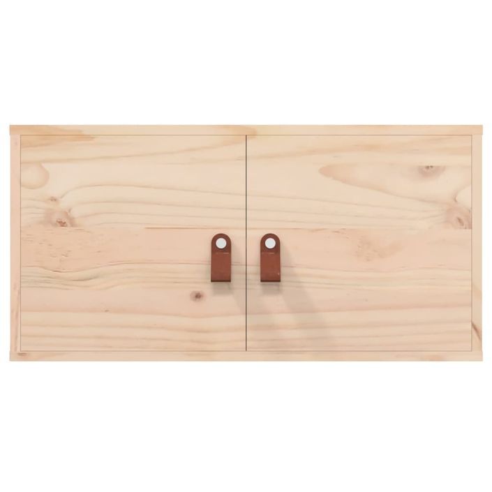 Armoire murale 60x30x30 cm Bois de pin massif - Photo n°3