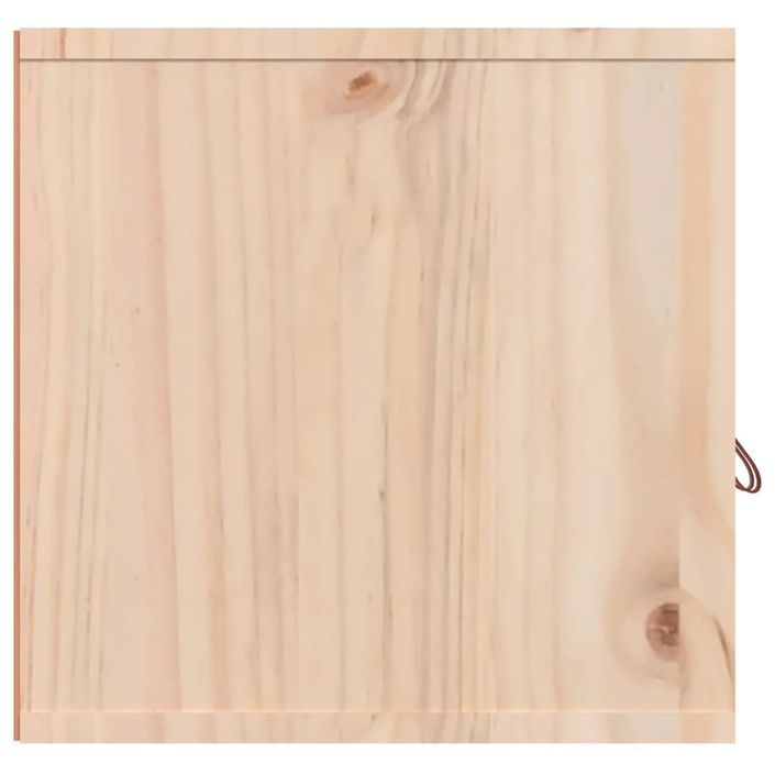 Armoire murale 80x30x30 cm Bois de pin massif - Photo n°4