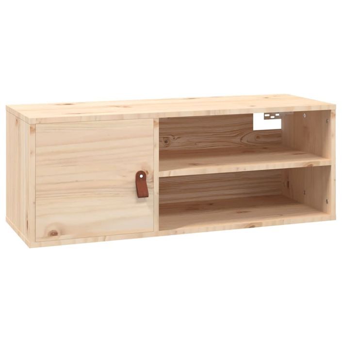 Armoire murale 80x30x30 cm Bois de pin massif - Photo n°2