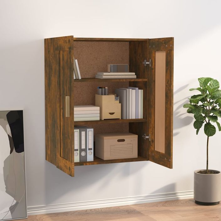 Armoire murale avec étagère flottante Kuzo 70 cm – Gain d’espace - Photo n°4