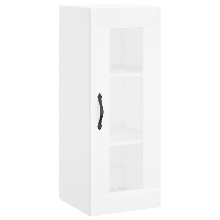 Armoire murale blanc 34,5x34x90 cm - Photo n°1