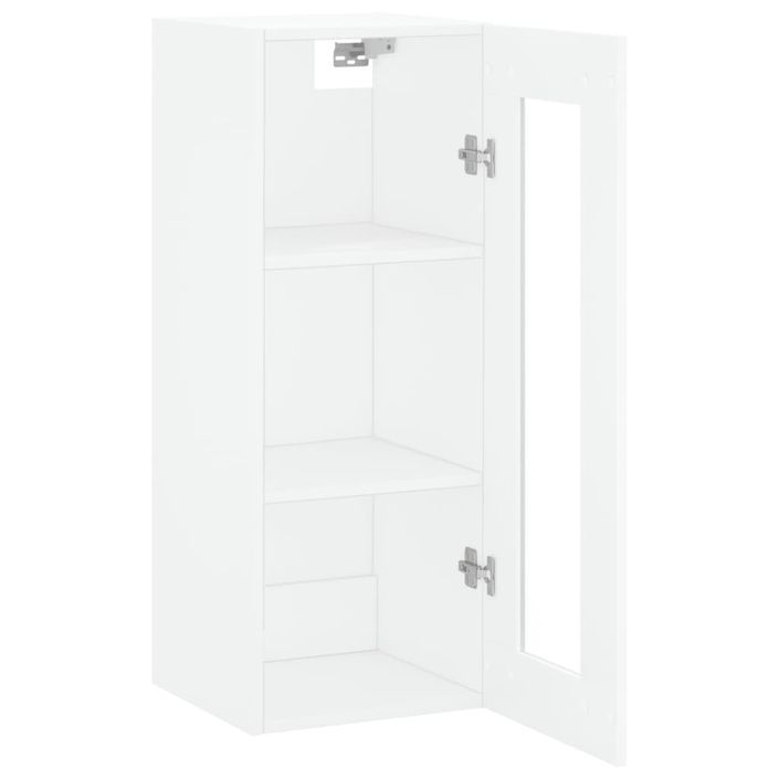 Armoire murale blanc 34,5x34x90 cm - Photo n°5