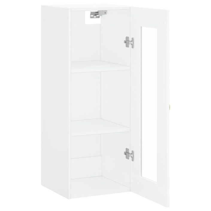 Armoire murale blanc 34,5x34x90 cm - Photo n°7