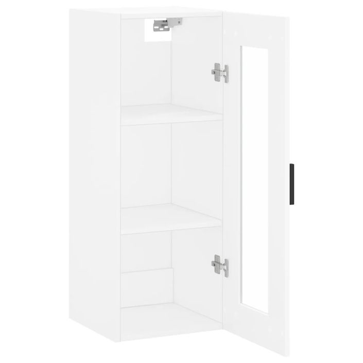 Armoire murale blanc 34,5x34x90 cm - Photo n°7