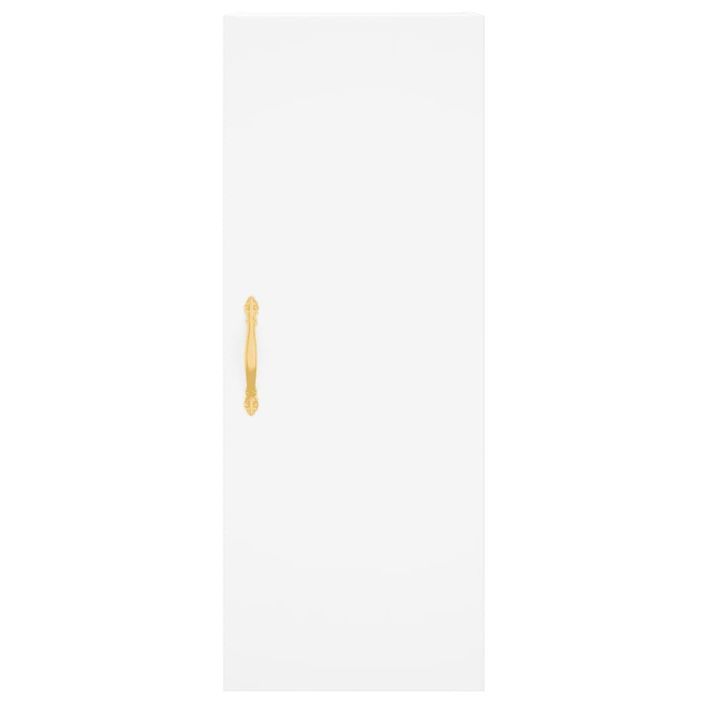 Armoire murale blanc 34,5x34x90 cm - Photo n°7