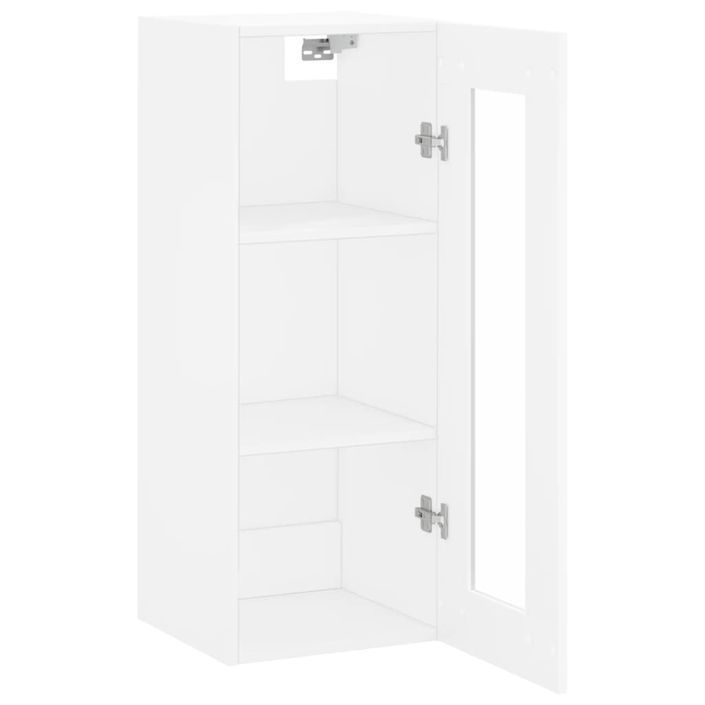 Armoire murale blanc 34,5x34x90 cm - Photo n°7