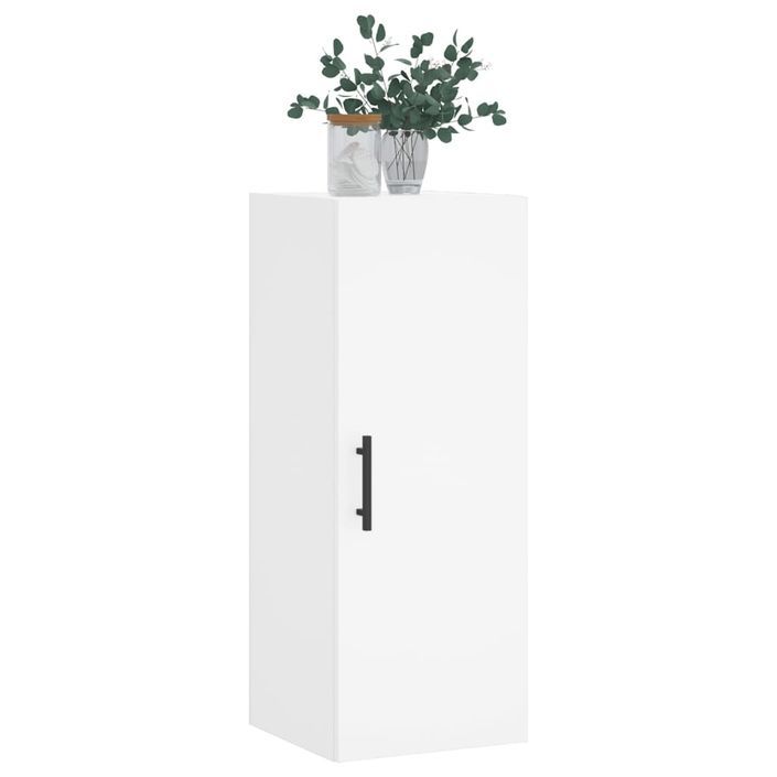 Armoire murale blanc 34,5x34x90 cm - Photo n°4