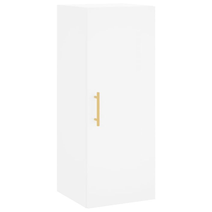 Armoire murale blanc 34,5x34x90 cm - Photo n°1