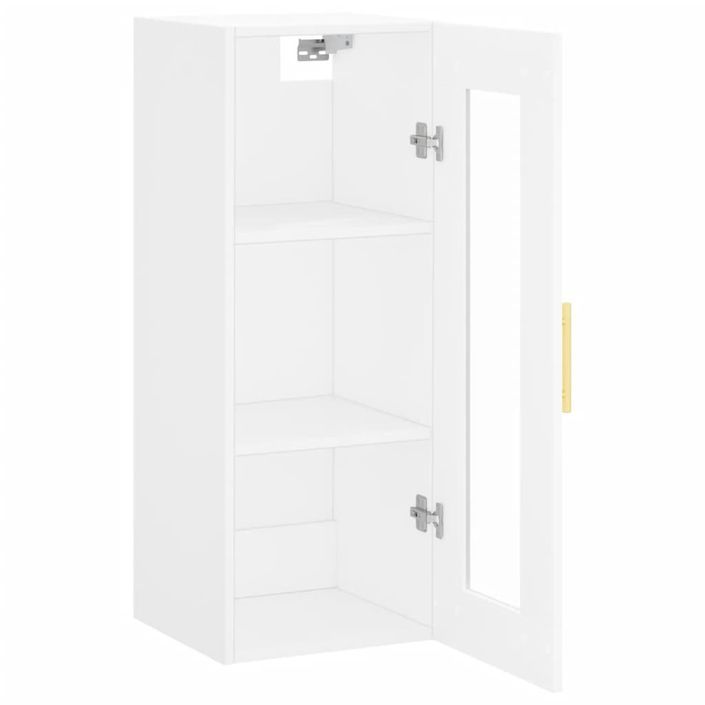 Armoire murale blanc 34,5x34x90 cm - Photo n°7