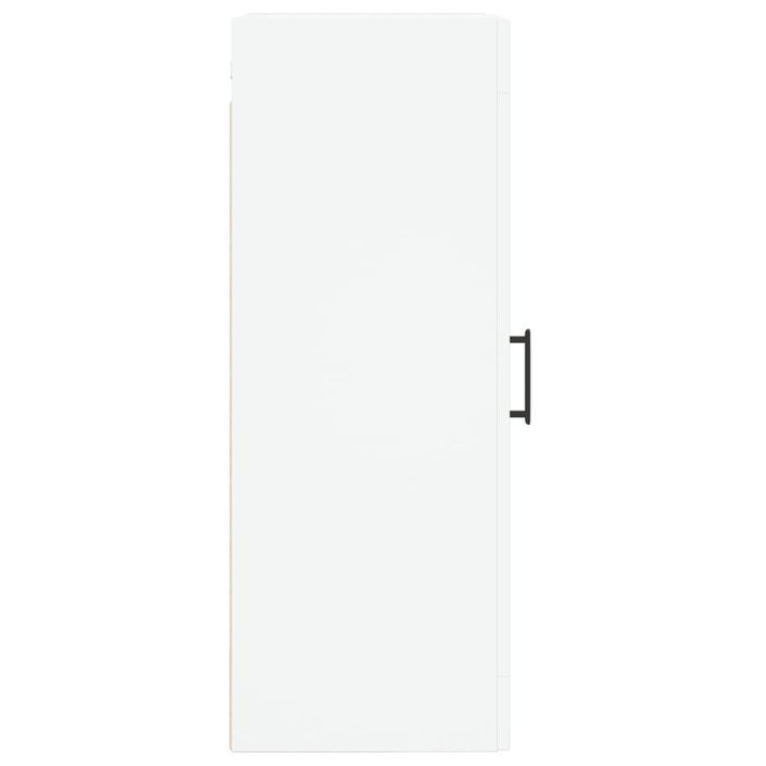 Armoire murale blanc 34,5x34x90 cm bois d'ingénierie - Photo n°8