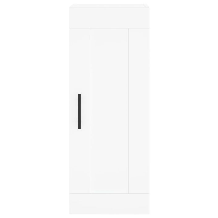 Armoire murale blanc 34,5x34x90 cm bois d'ingénierie - Photo n°6