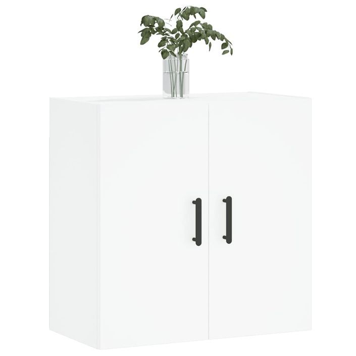 Armoire murale blanc 60x31x60 cm bois d'ingénierie - Photo n°3