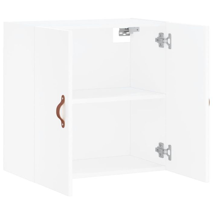 Armoire murale blanc 60x31x60 cm bois d'ingénierie - Photo n°6