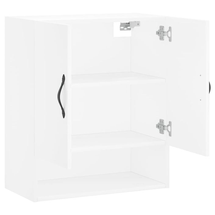 Armoire murale blanc 60x31x70 cm bois d'ingénierie - Photo n°6