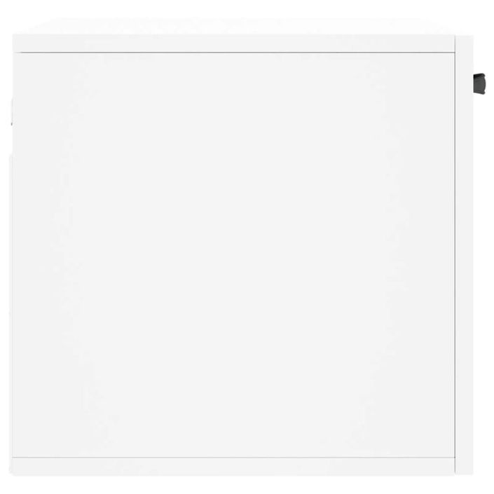 Armoire murale Blanc 60x36,5x35 cm Bois d'ingénierie - Photo n°7