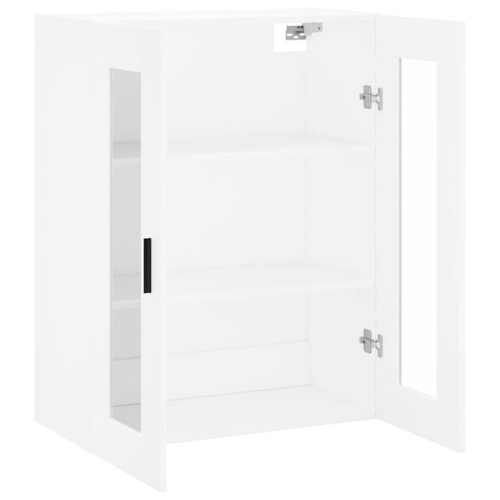 Armoire murale blanc 69,5x34x90 cm - Photo n°6