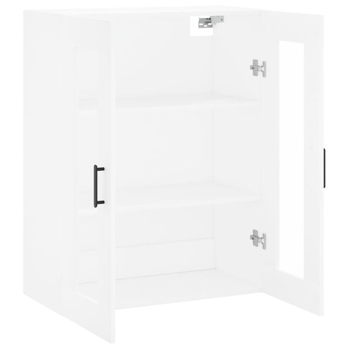 Armoire murale blanc 69,5x34x90 cm - Photo n°7