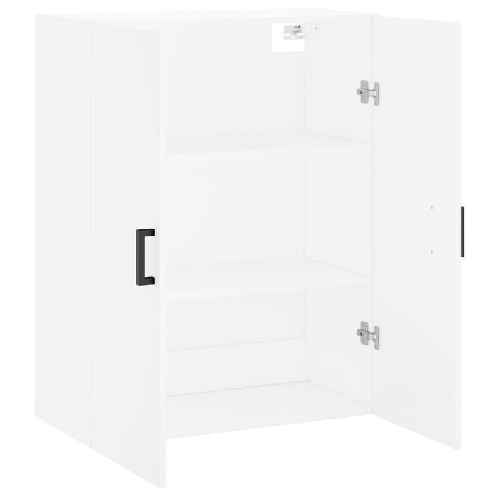 Armoire murale blanc 69,5x34x90 cm - Photo n°6