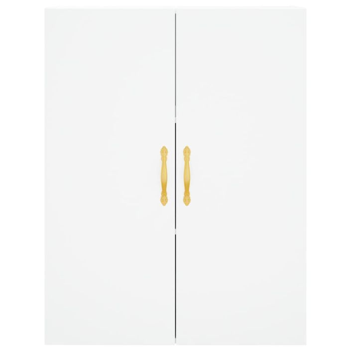 Armoire murale blanc 69,5x34x90 cm - Photo n°7