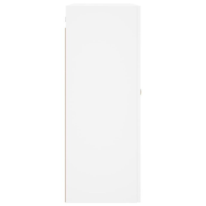 Armoire murale blanc 69,5x34x90 cm - Photo n°8