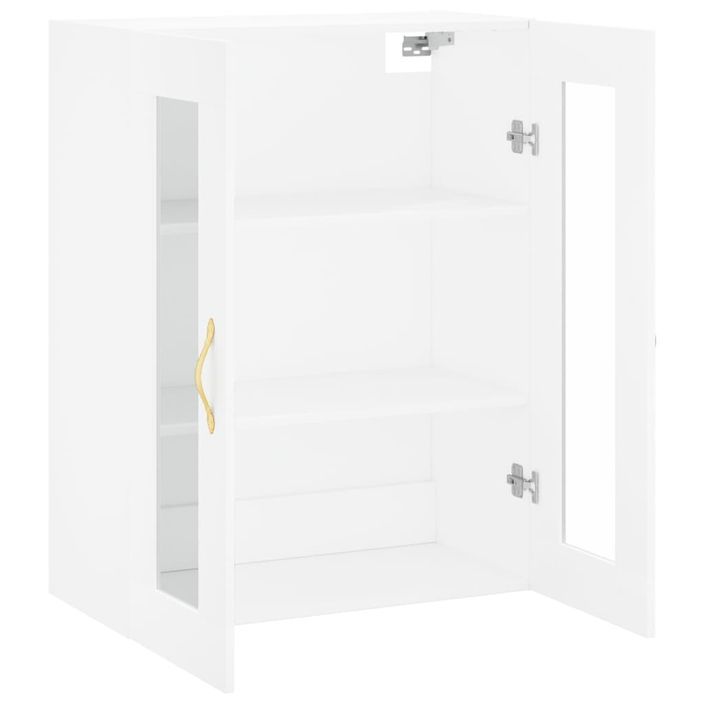 Armoire murale blanc 69,5x34x90 cm - Photo n°6