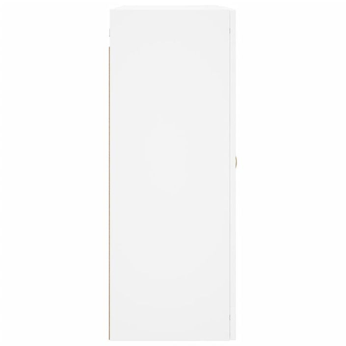 Armoire murale blanc 69,5x34x90 cm - Photo n°8