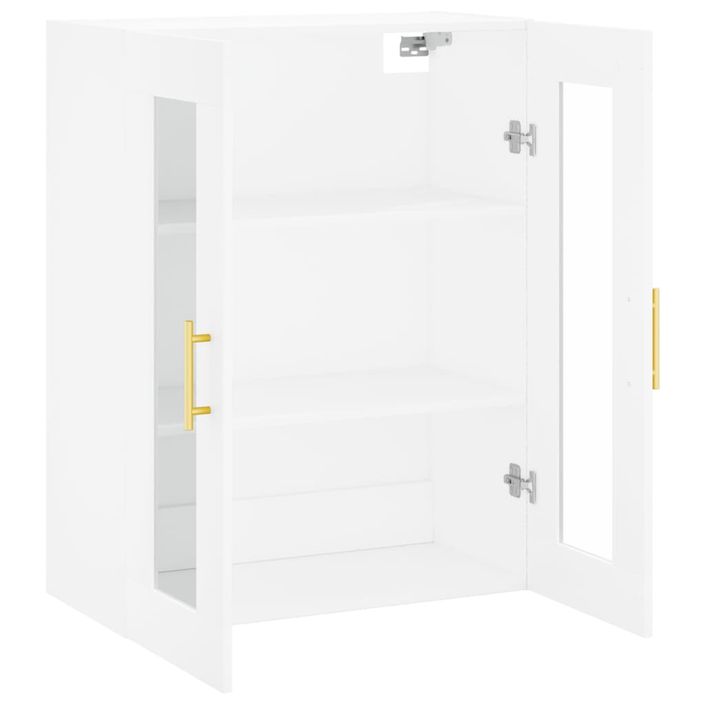 Armoire murale blanc 69,5x34x90 cm - Photo n°6