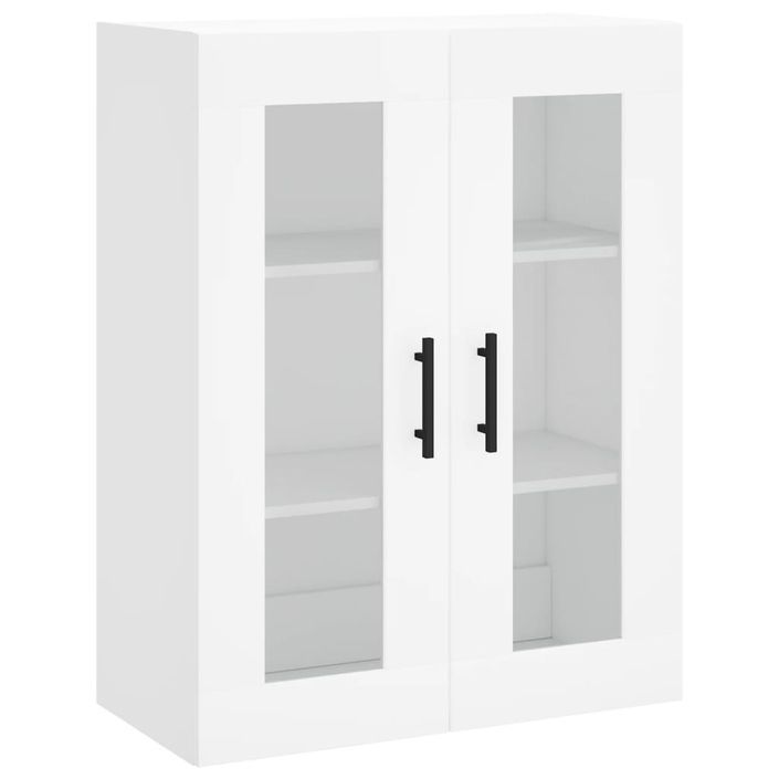 Armoire murale blanc 69,5x34x90 cm - Photo n°1