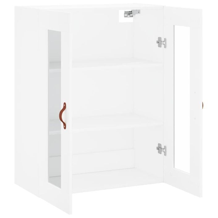 Armoire murale blanc 69,5x34x90 cm - Photo n°7