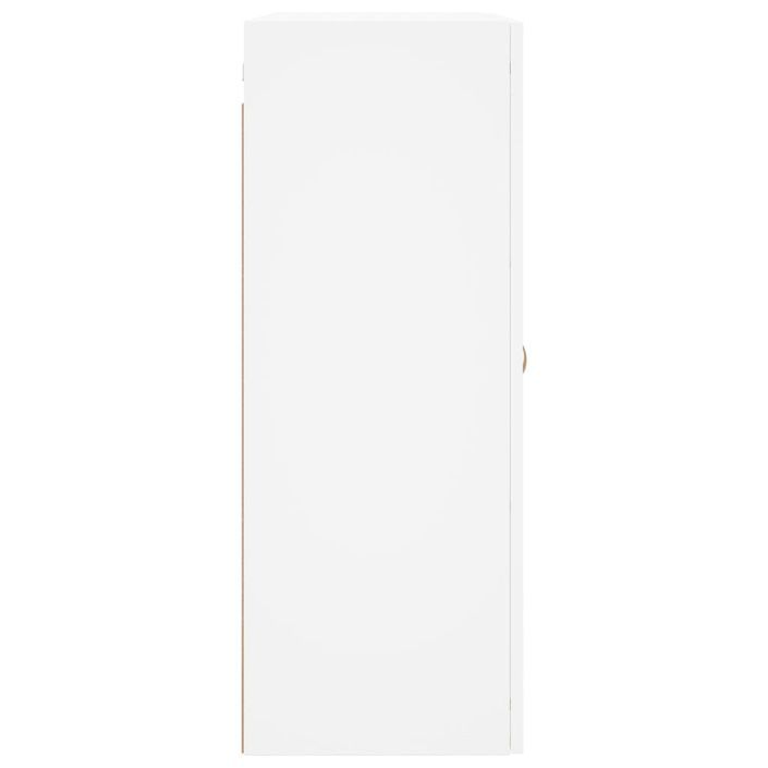 Armoire murale blanc 69,5x34x90 cm - Photo n°8